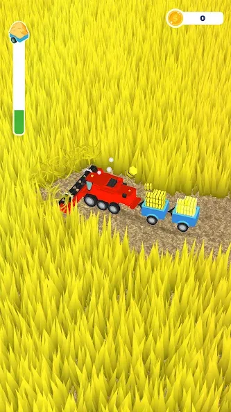 Mow it: Harvest & Mowing games (оу ит) МОД/Взлом [Меню, Бесконечные монеты и Открытые уровни] Screenshot 1