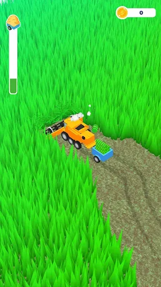Mow it: Harvest & Mowing games (оу ит) МОД/Взлом [Меню, Бесконечные монеты и Открытые уровни] Screenshot 2