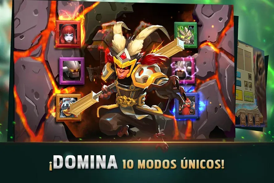 Clash of Lords 2: Español (Клэш оф Лордс 2) МОД/Взлом [Меню, Бесконечные монеты и Открытые уровни] Screenshot 5