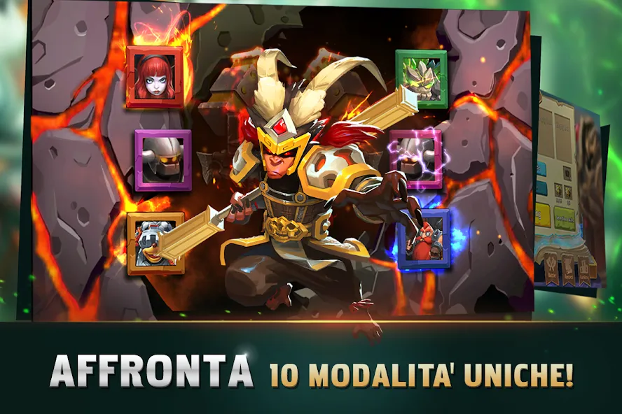 Clash of Lords 2: Italiano (Клэш оф Лордс 2) МОД/Взлом [Деньги, Монеты и Меню MOD] Screenshot 5