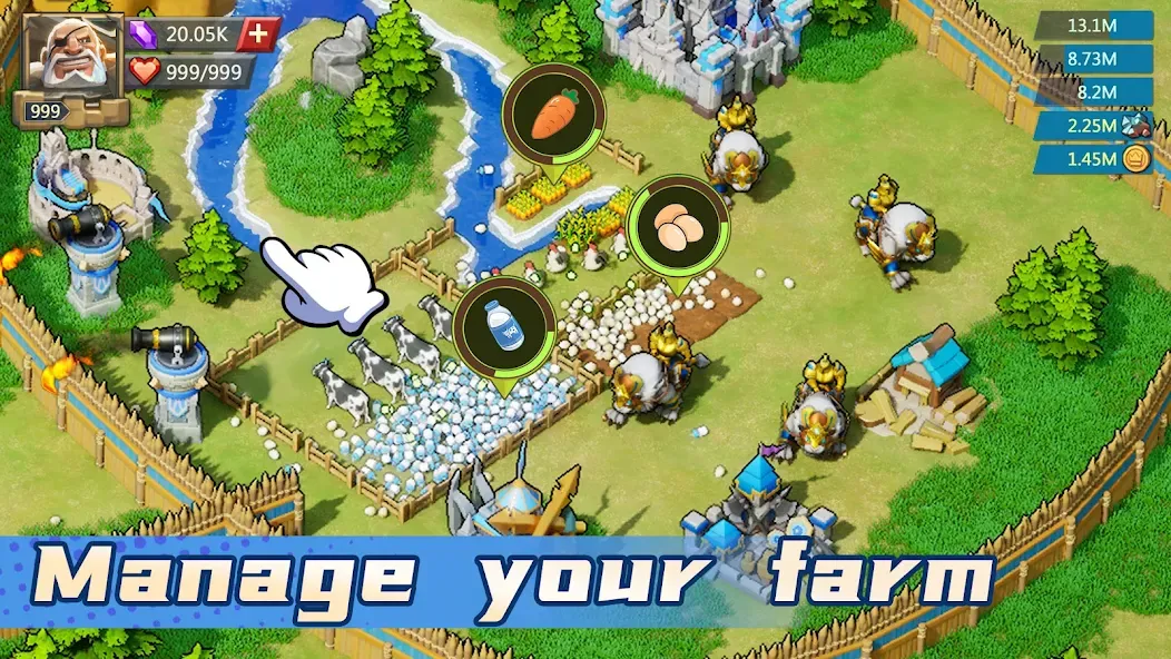 Lords Mobile: Kingdom Wars (Лордс Мобайл) МОД/Взлом [Деньги, Монеты и Меню MOD] Screenshot 1