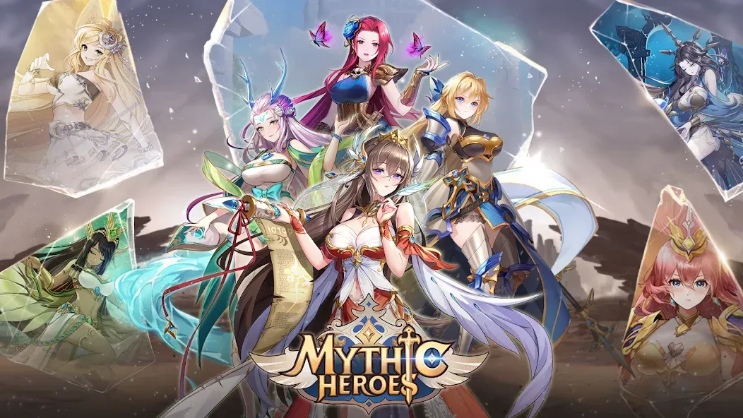 Mythic Heroes: Idle RPG (Мифические герои) МОД/Взлом [Все открыто, Дополнительные деньги и Меню MOD] Screenshot 1