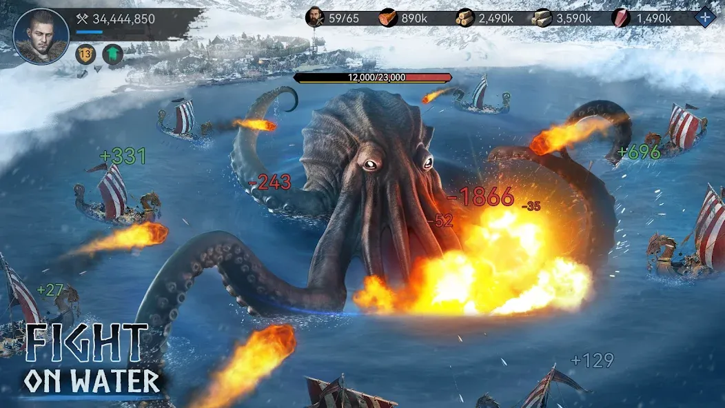 Viking Rise: Valhalla (Викинг Райз) МОД/Взлом [Много денег, Монет и Все открыто] Screenshot 4