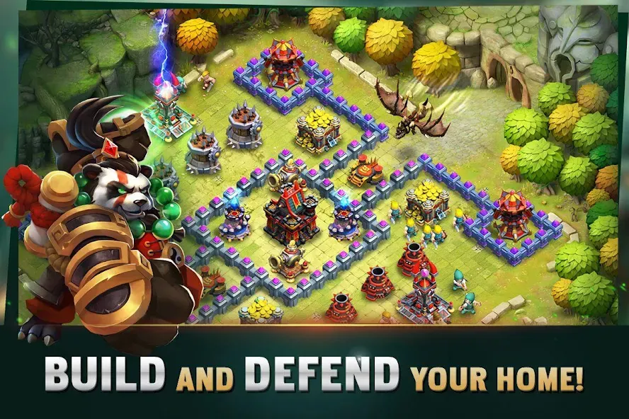 Clash of Lords: Guild Castle (Клэш оф Лордс) МОД/Взлом [Деньги, Монеты и Меню MOD] Screenshot 1