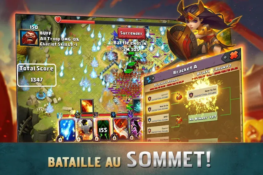 Clash of Lords 2: Clash Divin (Клэш оф Лордс 2) МОД/Взлом [Деньги, Монеты и Меню MOD] Screenshot 2