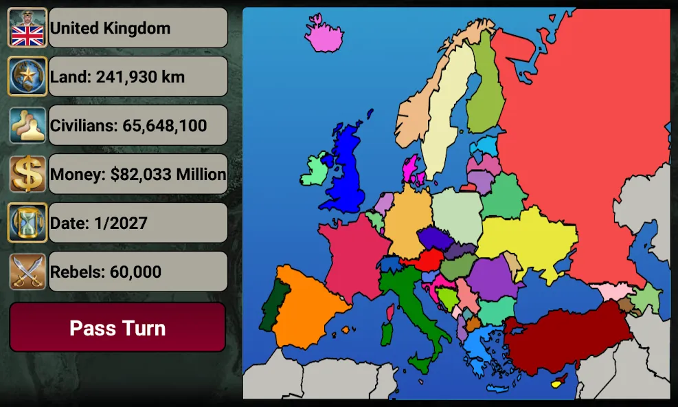 Europe Empire МОД/Взлом [Меню, Бесконечные монеты и Открытые уровни] Screenshot 2