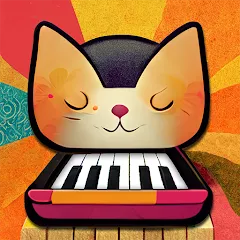Скачать Cat Piano Meow - Sounds & Game Взлом (Все коты и звуки разблокированы) на телефон