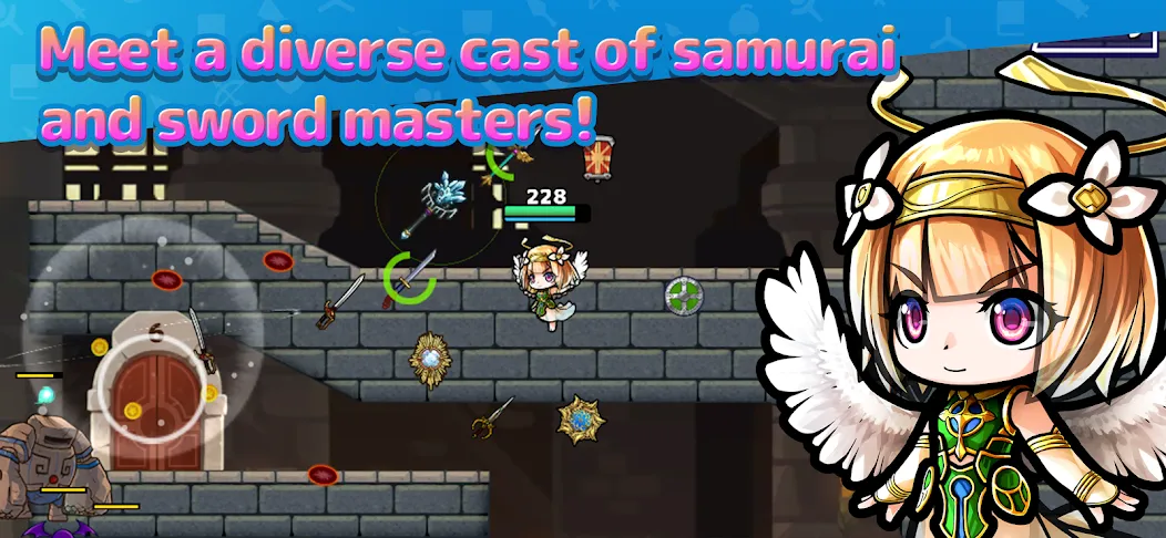 SAMURAI X - X-Sword style (Самурай икс) МОД/Взлом [Много денег, Монет и Все открыто] Screenshot 3