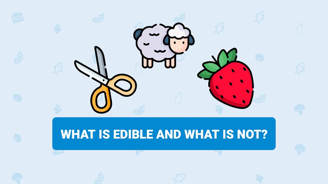Foody: Edible & Inedible (Фуди) МОД/Взлом [Меню, Бесконечные монеты и Открытые уровни] Screenshot 1