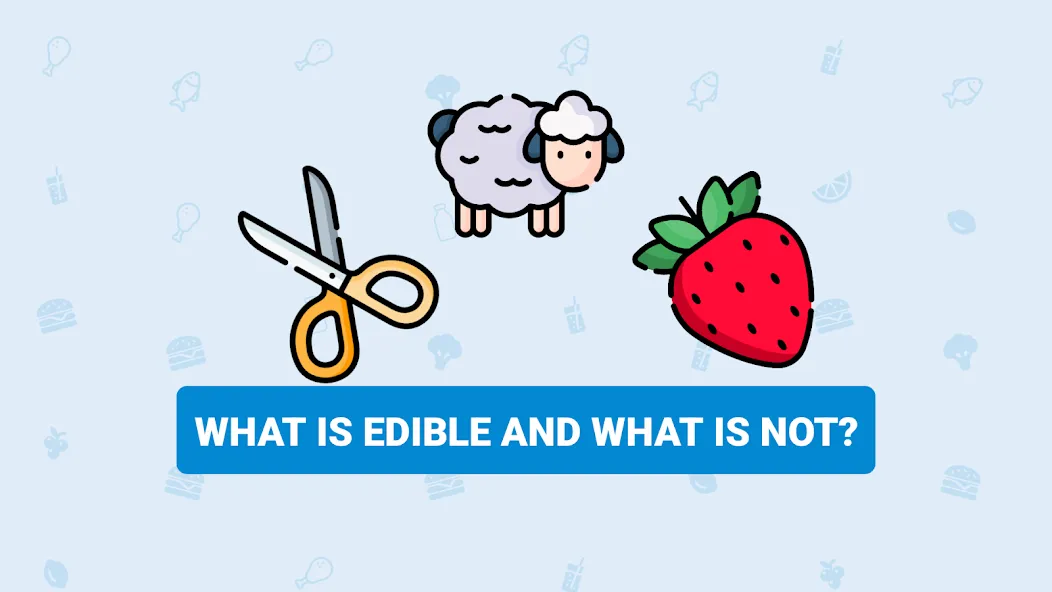 Foody: Edible & Inedible (Фуди) МОД/Взлом [Меню, Бесконечные монеты и Открытые уровни] Screenshot 5