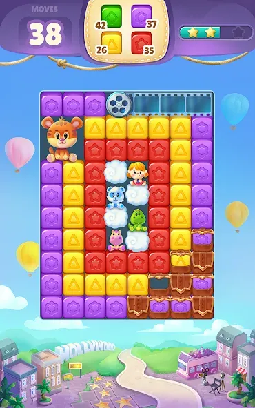 Cube Rush Adventure (Кьюб Раш Приключение) МОД/Взлом [Все открыто, Дополнительные деньги и Меню MOD] Screenshot 1