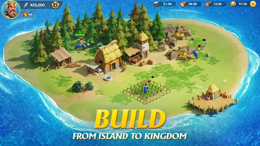 Kingdom Adventure Saga (Кингдом приключение сага) МОД/Взлом [Деньги, Монеты и Меню MOD] Screenshot 1