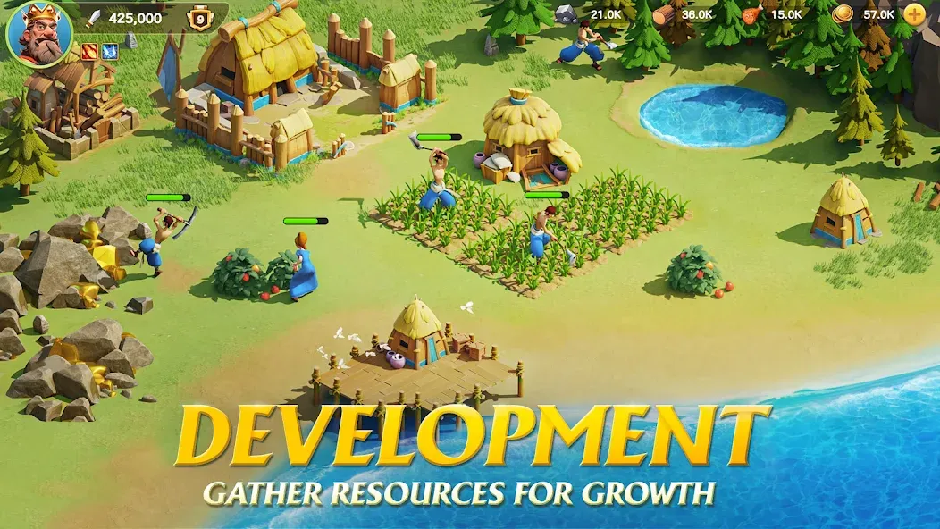 Kingdom Adventure Saga (Кингдом приключение сага) МОД/Взлом [Деньги, Монеты и Меню MOD] Screenshot 2