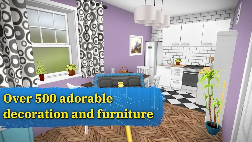 House Flipper: Home Design (Хаус Флиппер) МОД/Взлом [Меню, Бесконечные монеты и Открытые уровни] Screenshot 2
