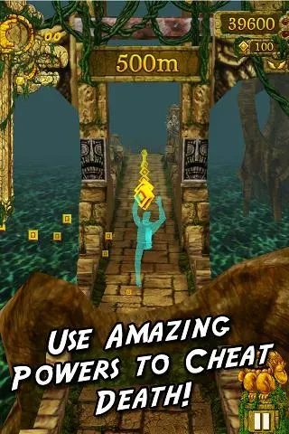Temple Run (Темпл Ран) МОД/Взлом [Все открыто, Дополнительные деньги и Меню MOD] Screenshot 3