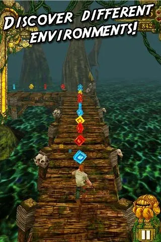 Temple Run (Темпл Ран) МОД/Взлом [Все открыто, Дополнительные деньги и Меню MOD] Screenshot 4