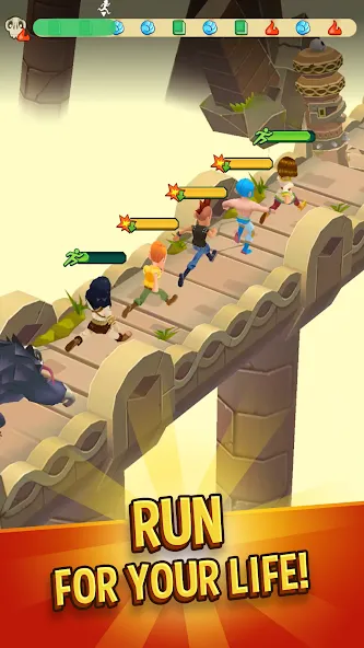 Temple Run: Idle Explorers (Темпл Ран) МОД/Взлом [Все открыто, Дополнительные деньги и Меню MOD] Screenshot 3