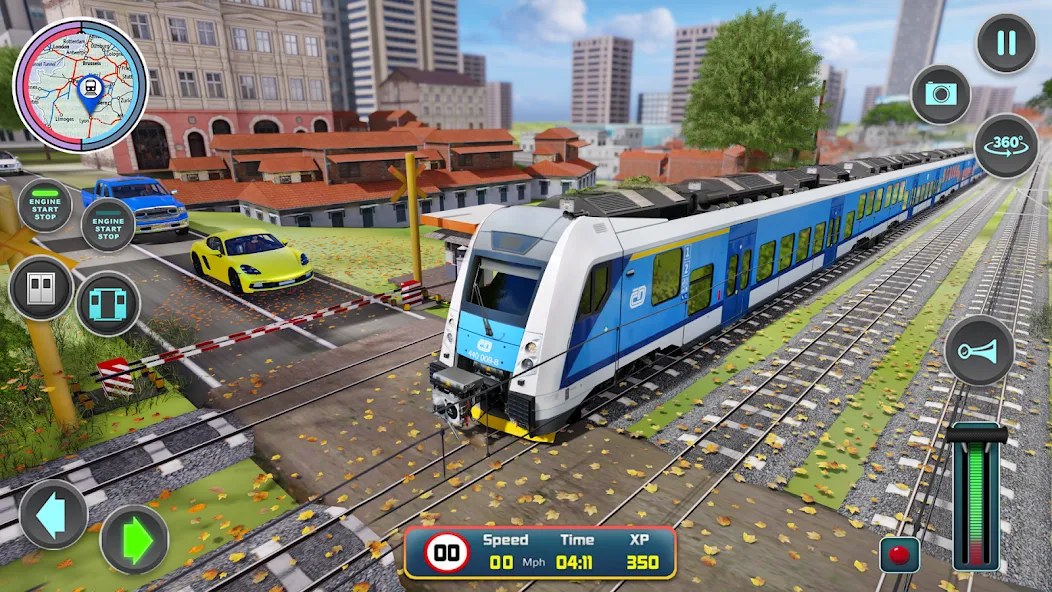 City Train Driver- Train Games МОД/Взлом [Все открыто, Дополнительные деньги и Меню MOD] Screenshot 4