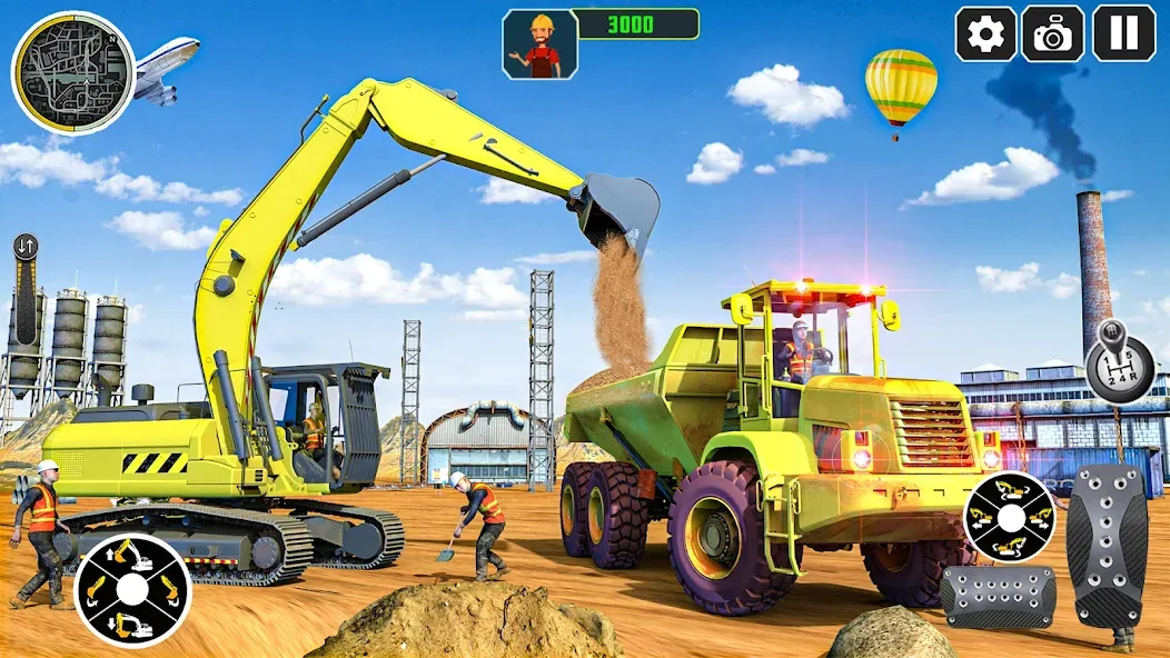 City Construction Simulator 3D МОД/Взлом [Деньги, Монеты и Меню MOD] Screenshot 3
