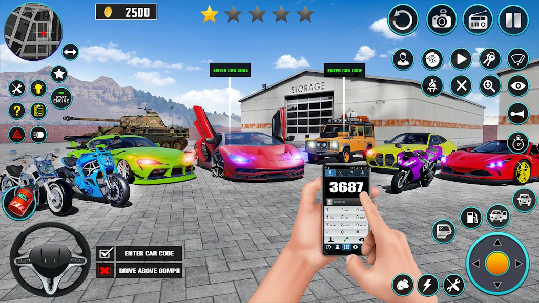 Open World Car Driving Games (Открытые мировые игры по вождению автомобиля) МОД/Взлом [Много монет, Открытые уровни и Мега MOD] Screenshot 3