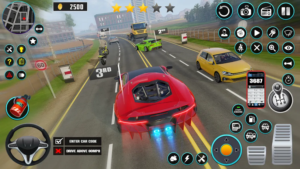 Open World Car Driving Games (Открытые мировые игры по вождению автомобиля) МОД/Взлом [Много монет, Открытые уровни и Мега MOD] Screenshot 4