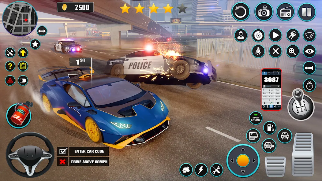 Open World Car Driving Games (Открытые мировые игры по вождению автомобиля) МОД/Взлом [Много монет, Открытые уровни и Мега MOD] Screenshot 5