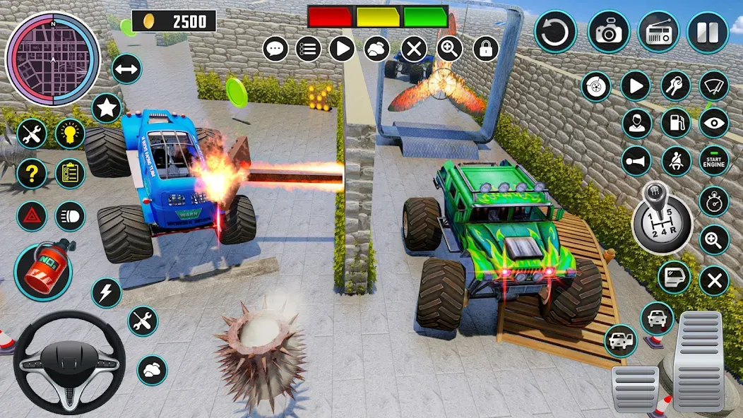 Monster Truck Maze Puzzle Game МОД/Взлом [Много денег, Монет и Все открыто] Screenshot 4