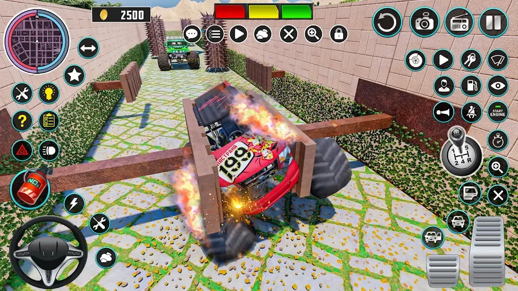 Monster Truck Maze Puzzle Game МОД/Взлом [Много денег, Монет и Все открыто] Screenshot 5