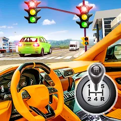 Скачать Modern Car Driving School Game Взлом (Много денег) на Андроид бесплатно
