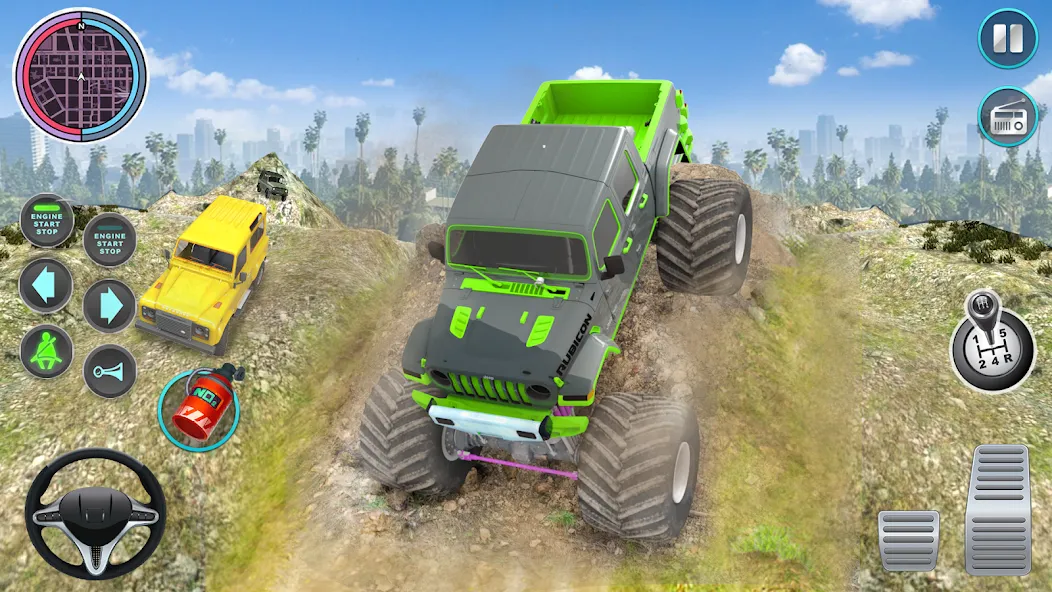 Monster Truck Off Road Racing МОД/Взлом [Бесконечные деньги, Монеты и Мега MOD] Screenshot 2