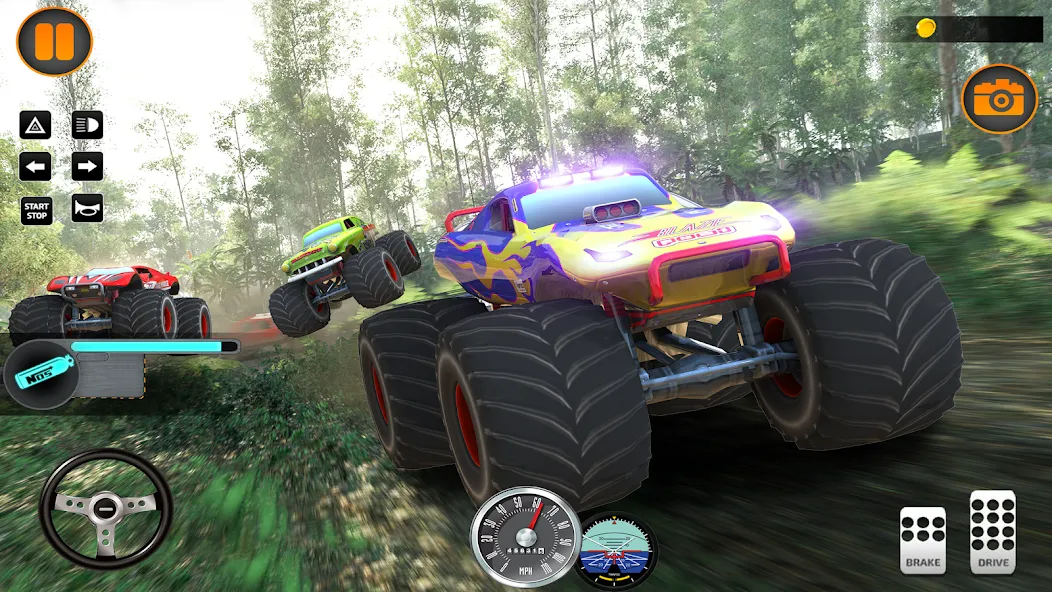 Monster Truck Off Road Racing МОД/Взлом [Бесконечные деньги, Монеты и Мега MOD] Screenshot 5