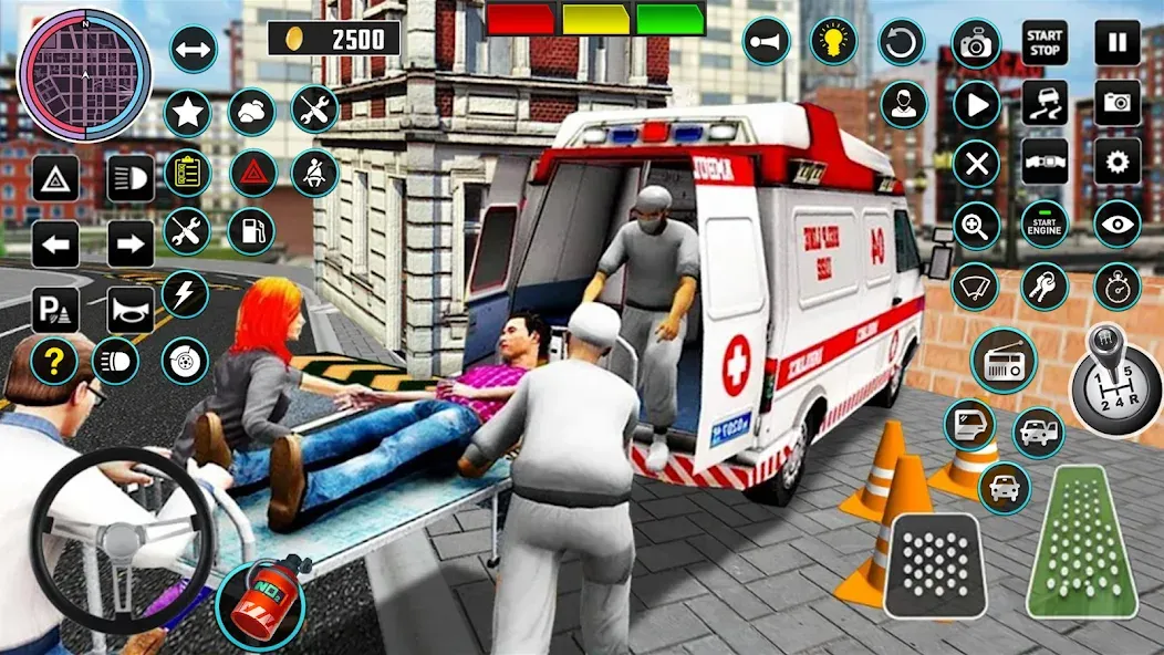Heli Ambulance Simulator Game МОД/Взлом [Деньги, Монеты и Меню MOD] Screenshot 5