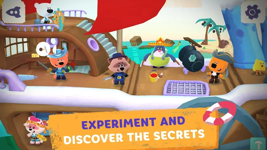 Be-be-bears in space МОД/Взлом [Много монет, Открытые уровни и Мега MOD] Screenshot 4