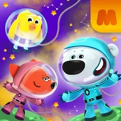 Скачать Взломанная Be-be-bears in space на Андроид (Всё открыто)