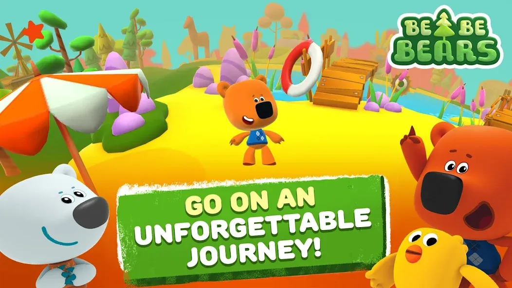 Be-be-bears: Adventures МОД/Взлом [Бесконечные деньги, Монеты и Мега MOD] Screenshot 2