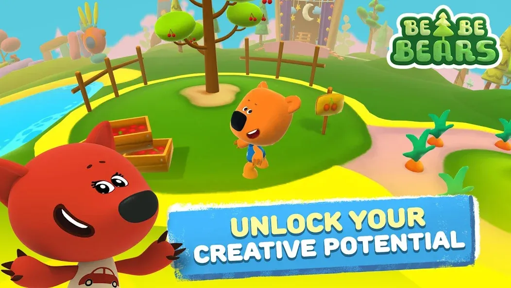 Be-be-bears: Adventures МОД/Взлом [Бесконечные деньги, Монеты и Мега MOD] Screenshot 5