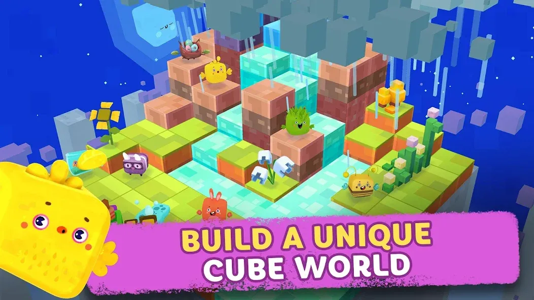 Cutie Cubies МОД/Взлом [Много монет, Открытые уровни и Мега MOD] Screenshot 3