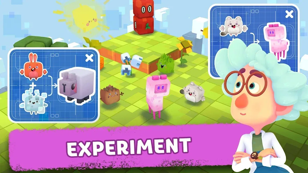 Cutie Cubies МОД/Взлом [Много монет, Открытые уровни и Мега MOD] Screenshot 4