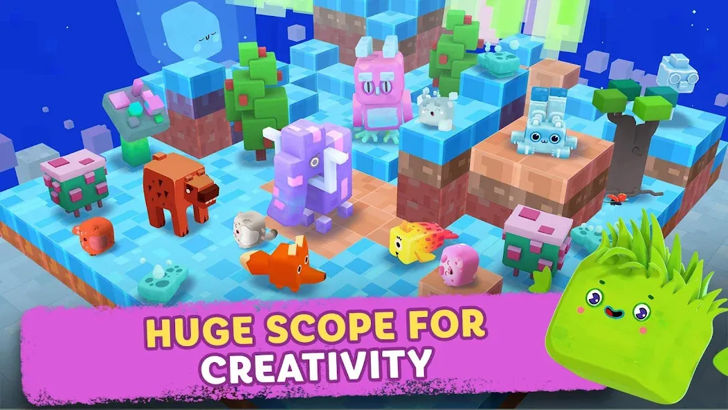 Cutie Cubies МОД/Взлом [Много монет, Открытые уровни и Мега MOD] Screenshot 5