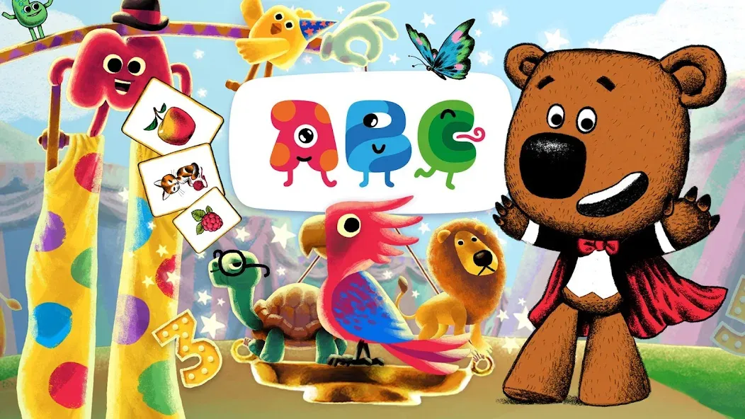 Be-be-bears: Early Learning МОД/Взлом [Бесконечные деньги, Монеты и Мега MOD] Screenshot 1