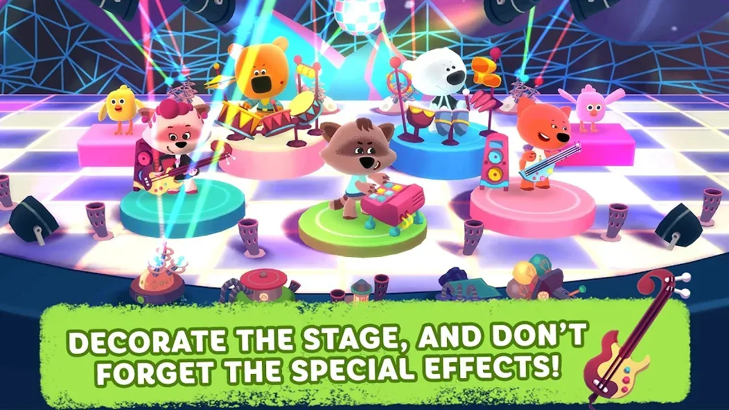 Rhythm and Bears МОД/Взлом [Много денег, Монет и Все открыто] Screenshot 4