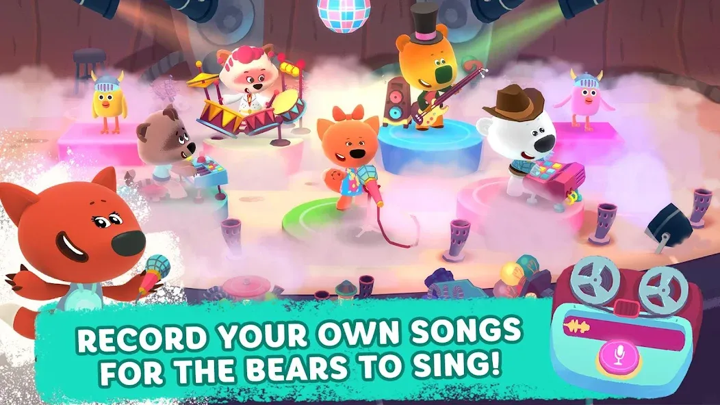Rhythm and Bears МОД/Взлом [Много денег, Монет и Все открыто] Screenshot 5