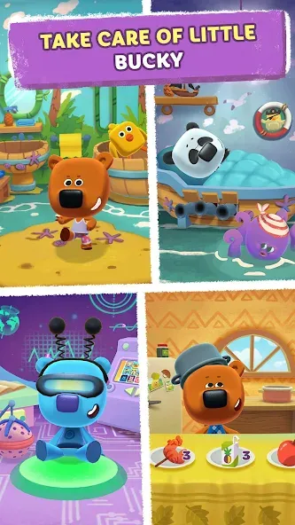 My True Friend Bucky МОД/Взлом [Много денег, Монет и Все открыто] Screenshot 2