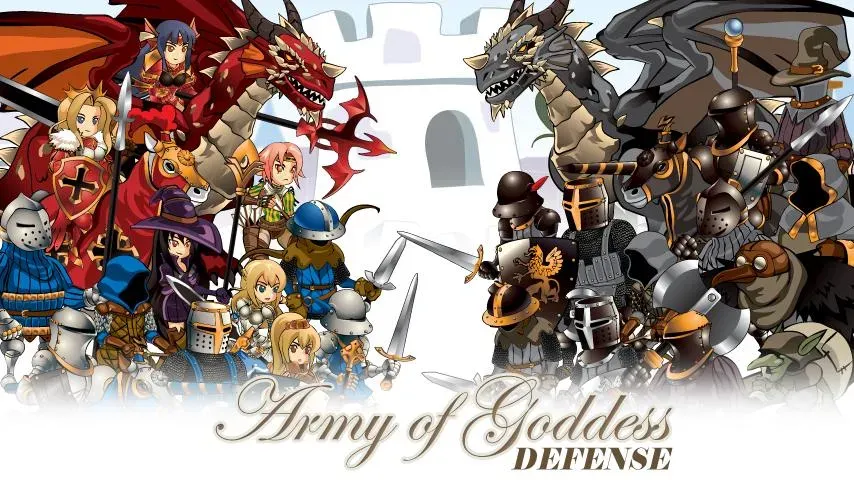 Army of Goddess Defense (Армия Обороны Богинь) МОД/Взлом [Много монет, Открытые уровни и Мега MOD] Screenshot 1
