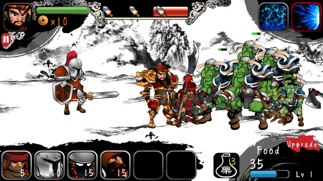 Three Kingdoms Defense (Три Королевства Защита) МОД/Взлом [Деньги, Монеты и Меню MOD] Screenshot 3