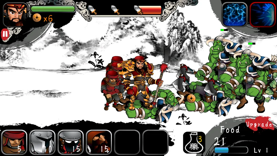 Three Kingdoms Defense (Три Королевства Защита) МОД/Взлом [Деньги, Монеты и Меню MOD] Screenshot 5