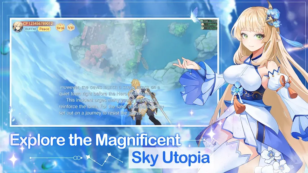 Sky Utopia (Скай Утопия) МОД/Взлом [Много монет, Открытые уровни и Мега MOD] Screenshot 2