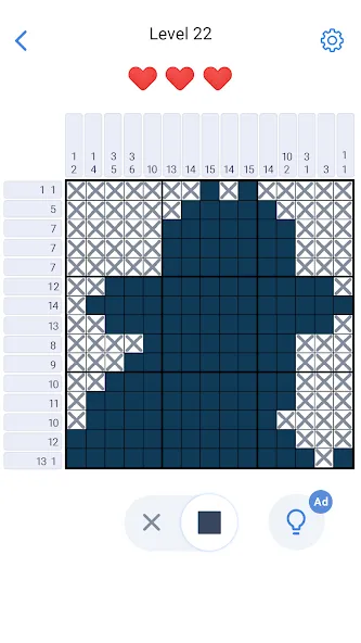 Pixel Art: Logic Nonogram (Пиксельное искусство головоломка) МОД/Взлом [Бесконечные деньги, Монеты и Мега MOD] Screenshot 2
