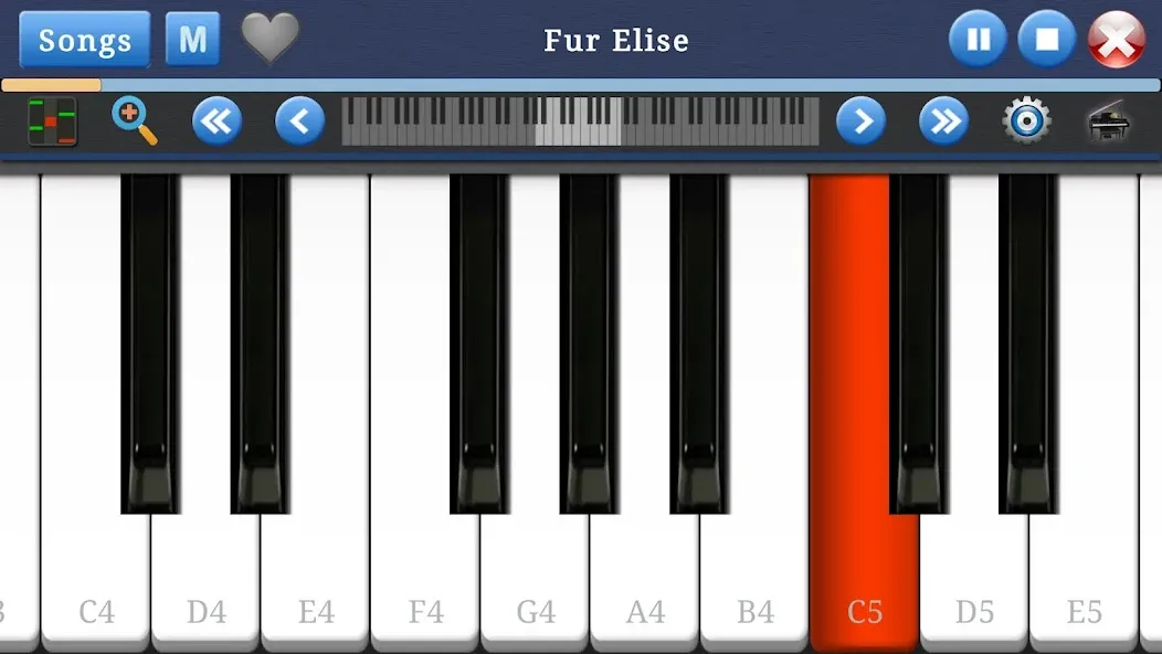 Piano Music & Songs МОД/Взлом [Деньги, Монеты и Меню MOD] Screenshot 2