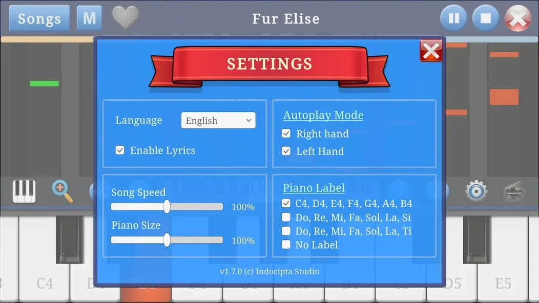 Piano Music & Songs МОД/Взлом [Деньги, Монеты и Меню MOD] Screenshot 4